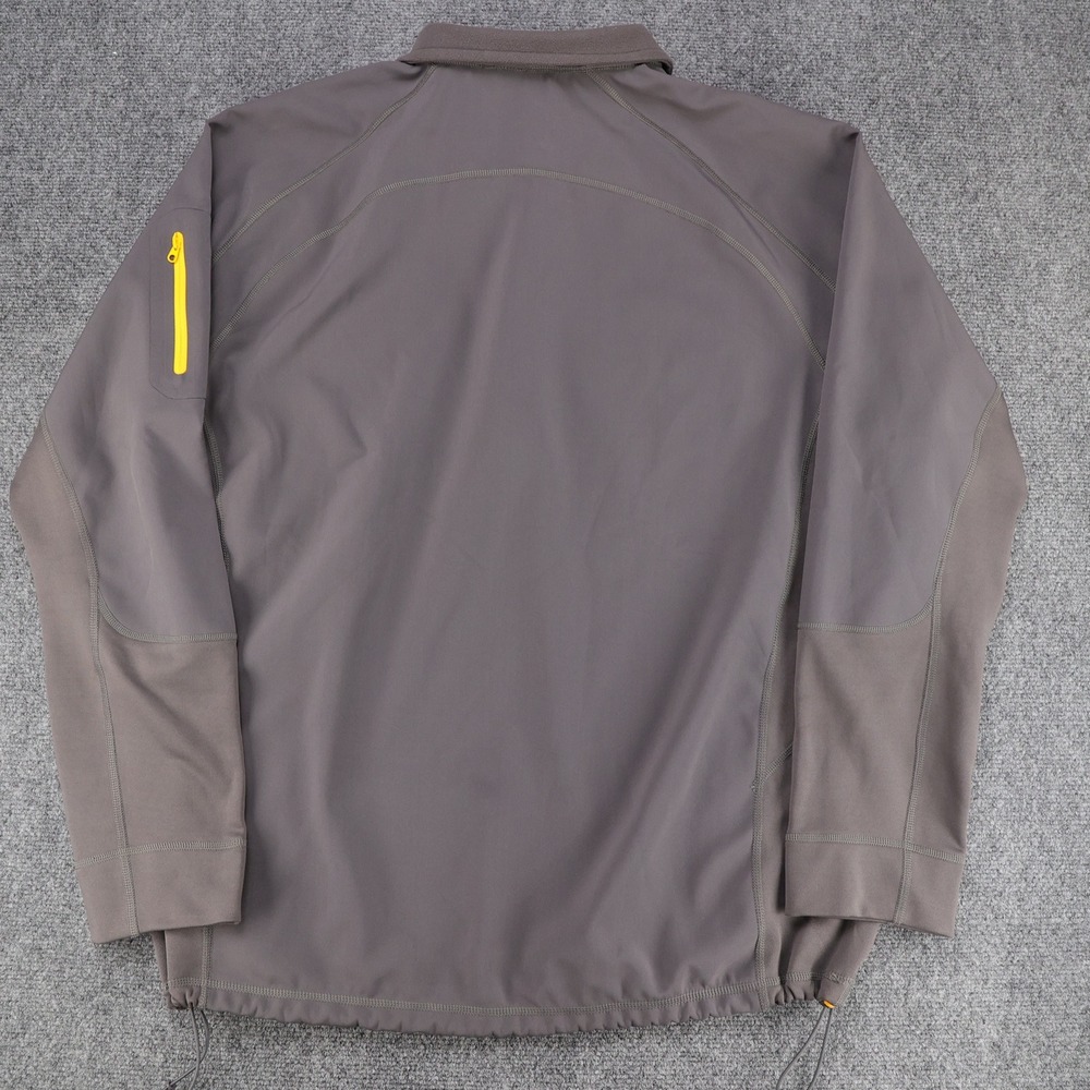 The North Face Mens 1/4 Zip Softshell Pullover Jacket Gray XL - Picture 2 of 7